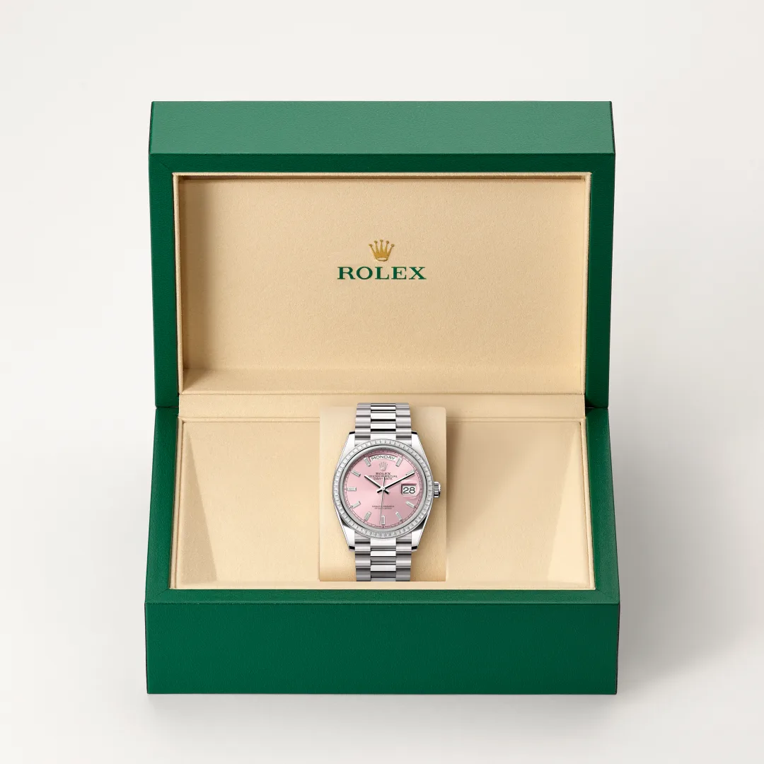 Rolex day-date in Oro bianco 18 ct, M128399TBR-0029 Abate 1920